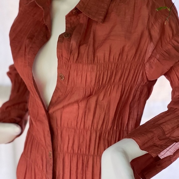 Lauren Vidal linen  dress. - Picture 5 of 8